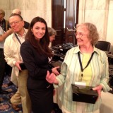 SoCal leaders Bob & Katie Gerecke enjoy a lunch at the US Senate with their niece while at the meeting. 