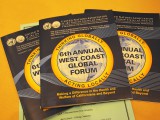 6th Annual West Coast Global Forum - Sept. 25, 2013 